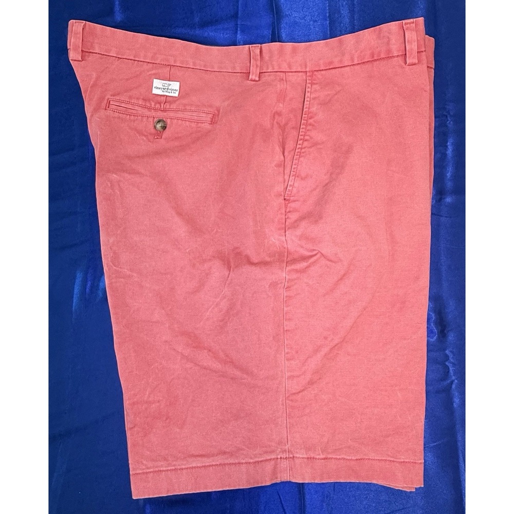 Vineyard Vines Breaker Shorts Chino 9" Inch Pink / Salmon / Coral Men's 42 (44)